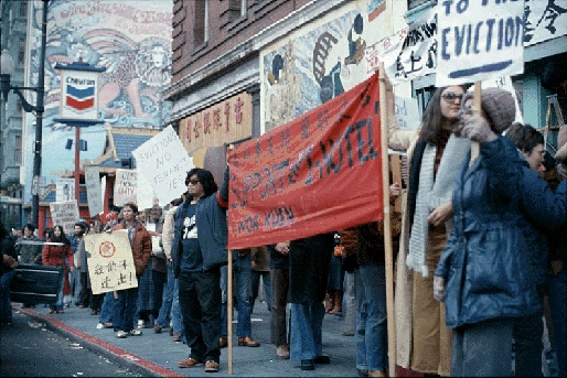I-Hotel protest 1977 photo by Photo: Eddie Foronda