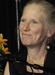 Jean Stewart at Wild Poppies release, photo by Scott Braley